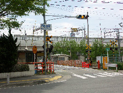 06.05.15現在の豆腐町の踏切
